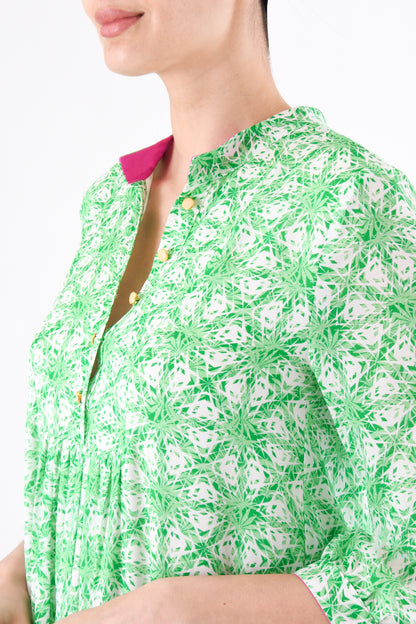 LONGER CLAUDE DRESS | STARTRACK PRINT