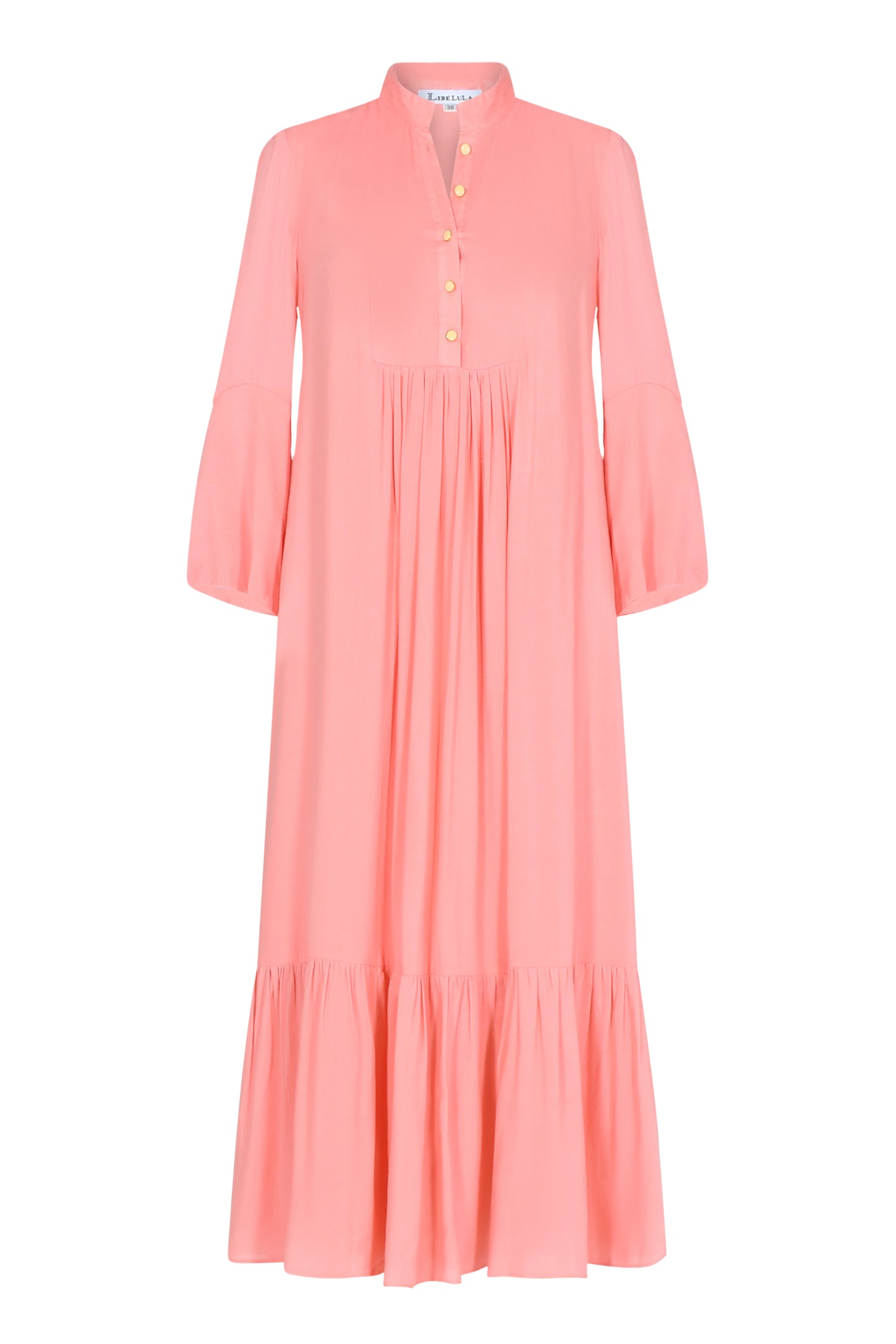 CLAUDE DRESS | PALE PINK RAYON
