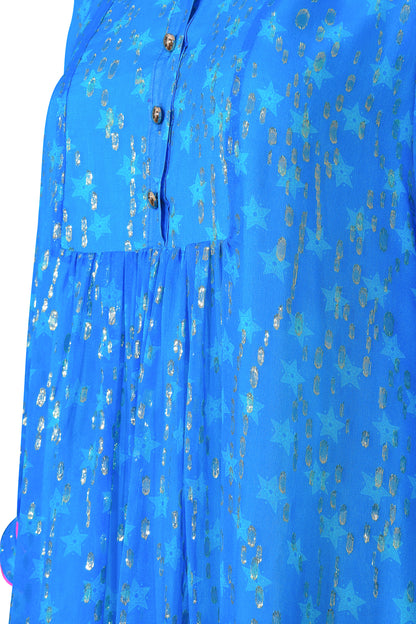 CLAUDE DRESS | MOROCCAN STAR PRINT