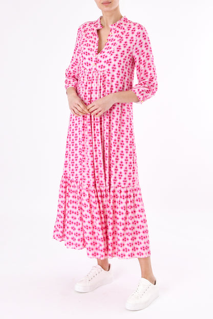 LONGER CLAUDE DRESS | CRAZY PAV PRINT