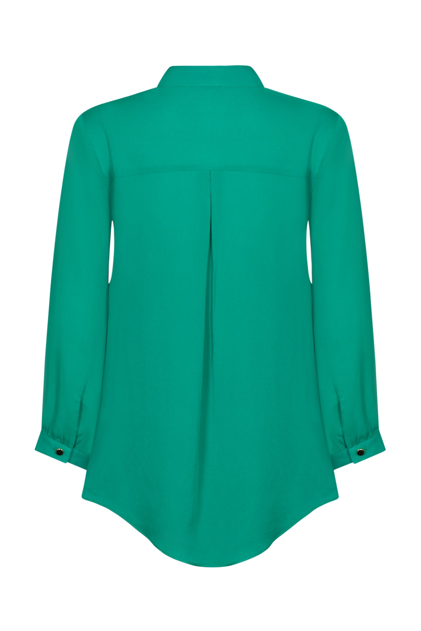 DELPHINE TOP | BRIGHT GREEN GEORGETTE