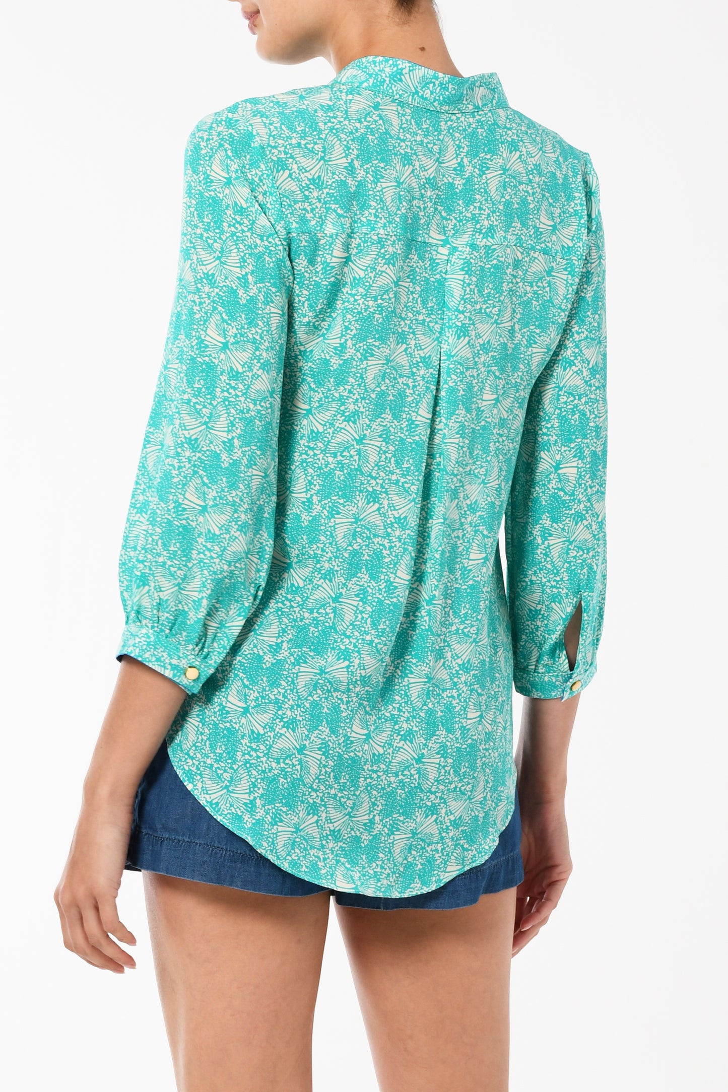 DELPHINE TOP | FLUTTER PRINT