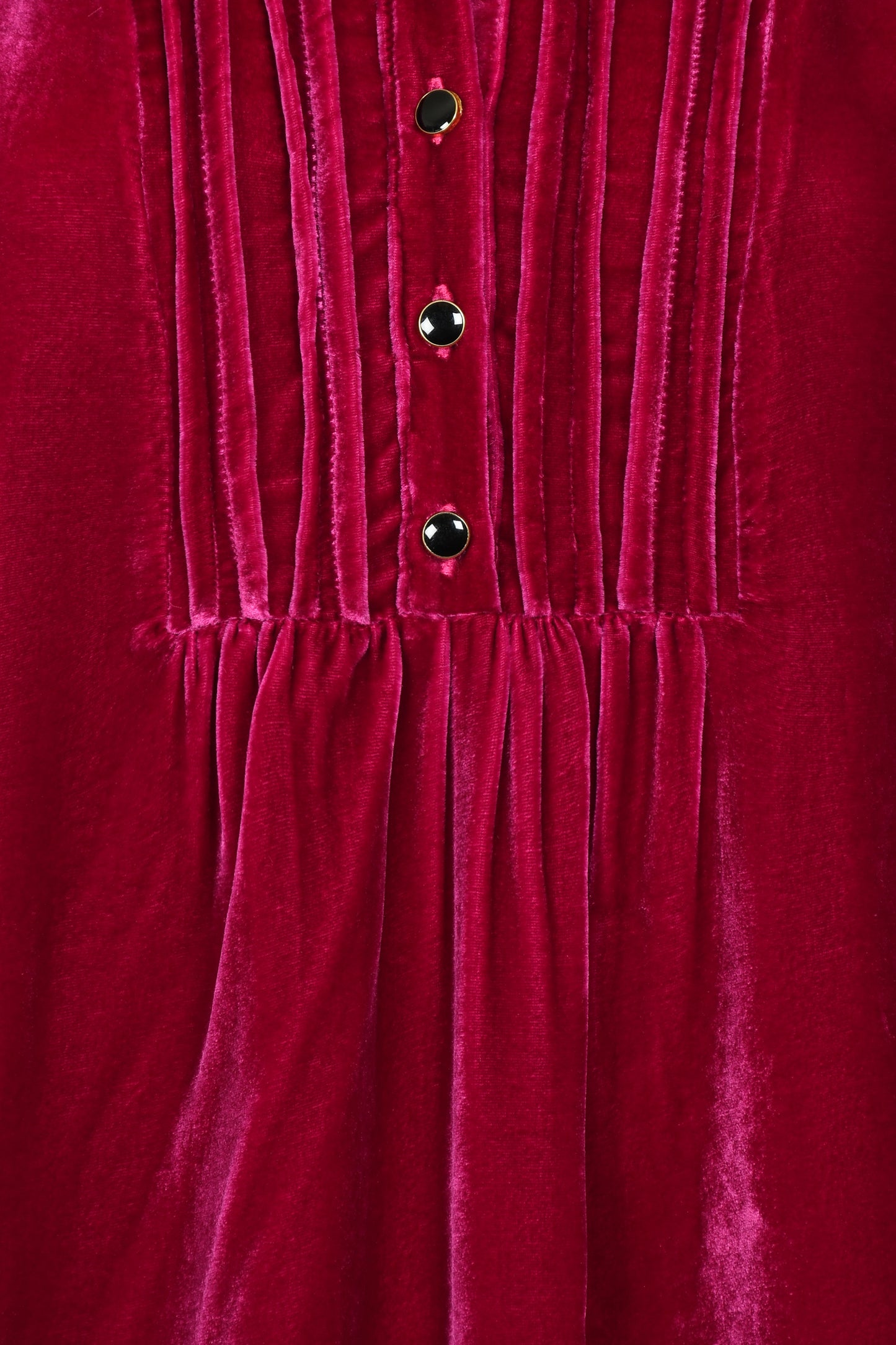 DELPHINE TOP | PINK VELVET