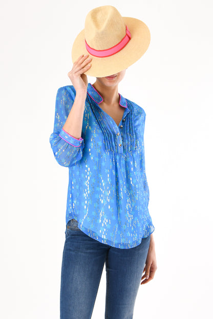 DELPHINE TOP | MOROCCAN STAR PRINT