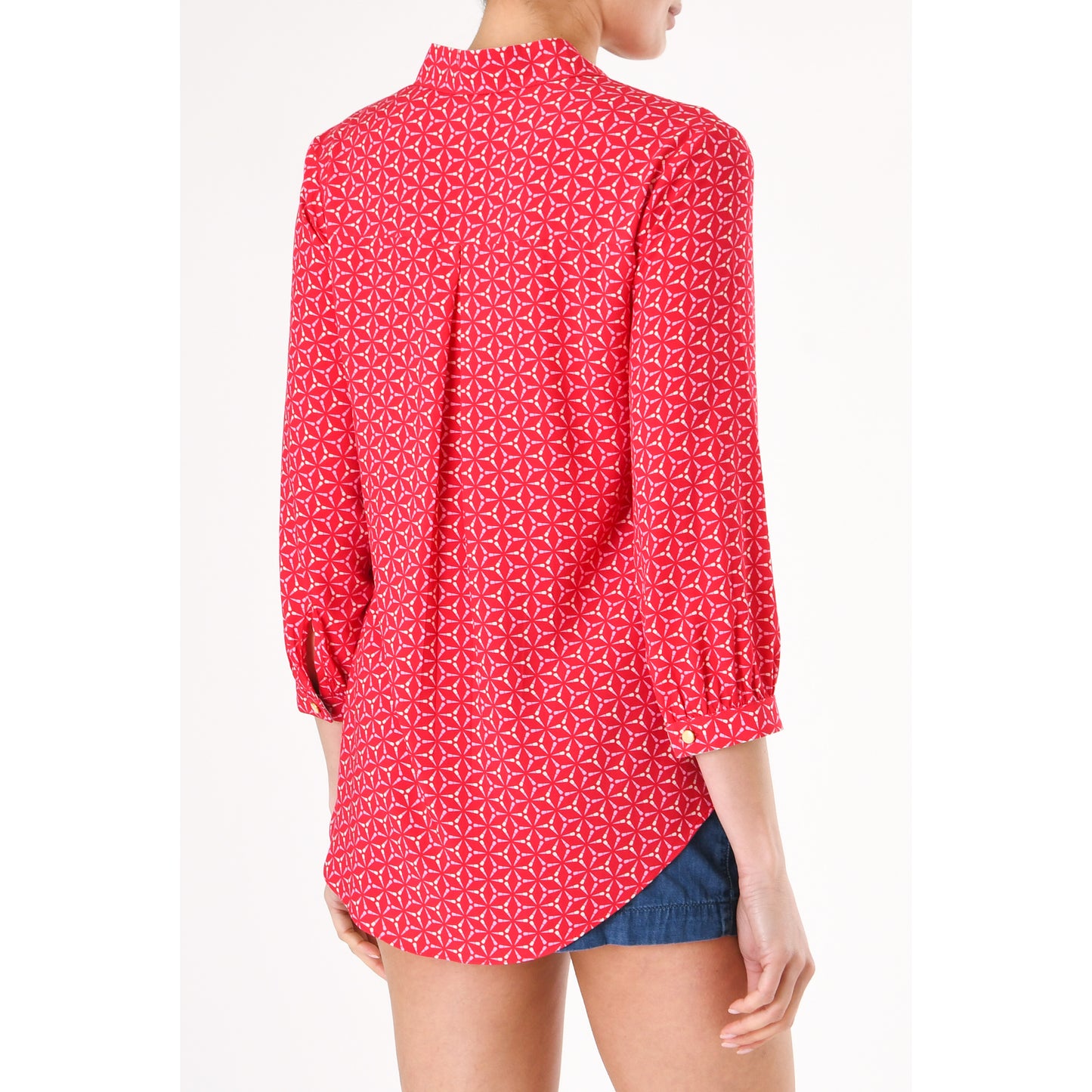 DELPHINE TOP | SPINNING PRINT