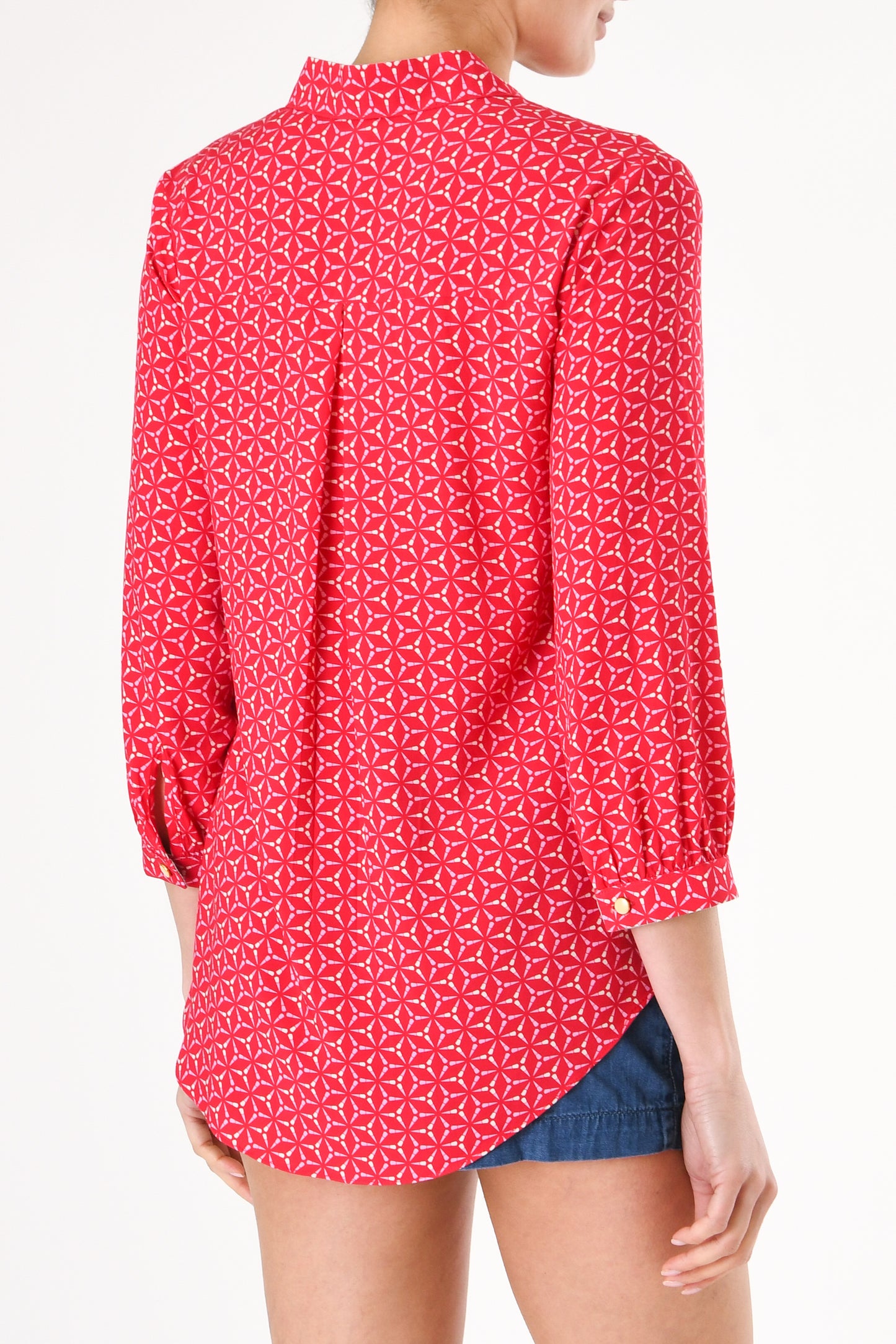 DELPHINE TOP | SPINNING PRINT