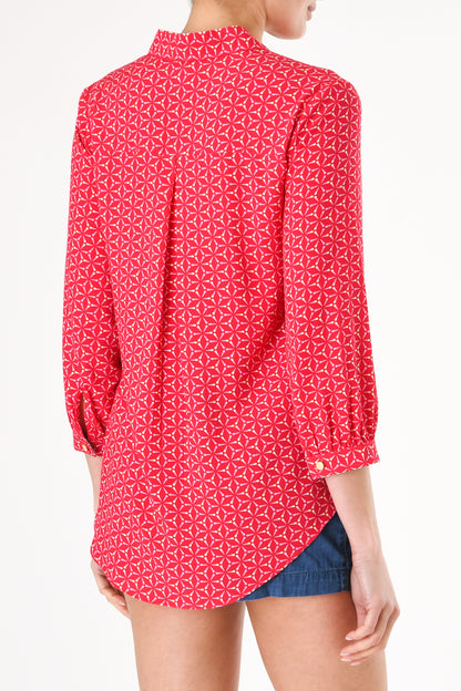 DELPHINE TOP | SPINNING PRINT