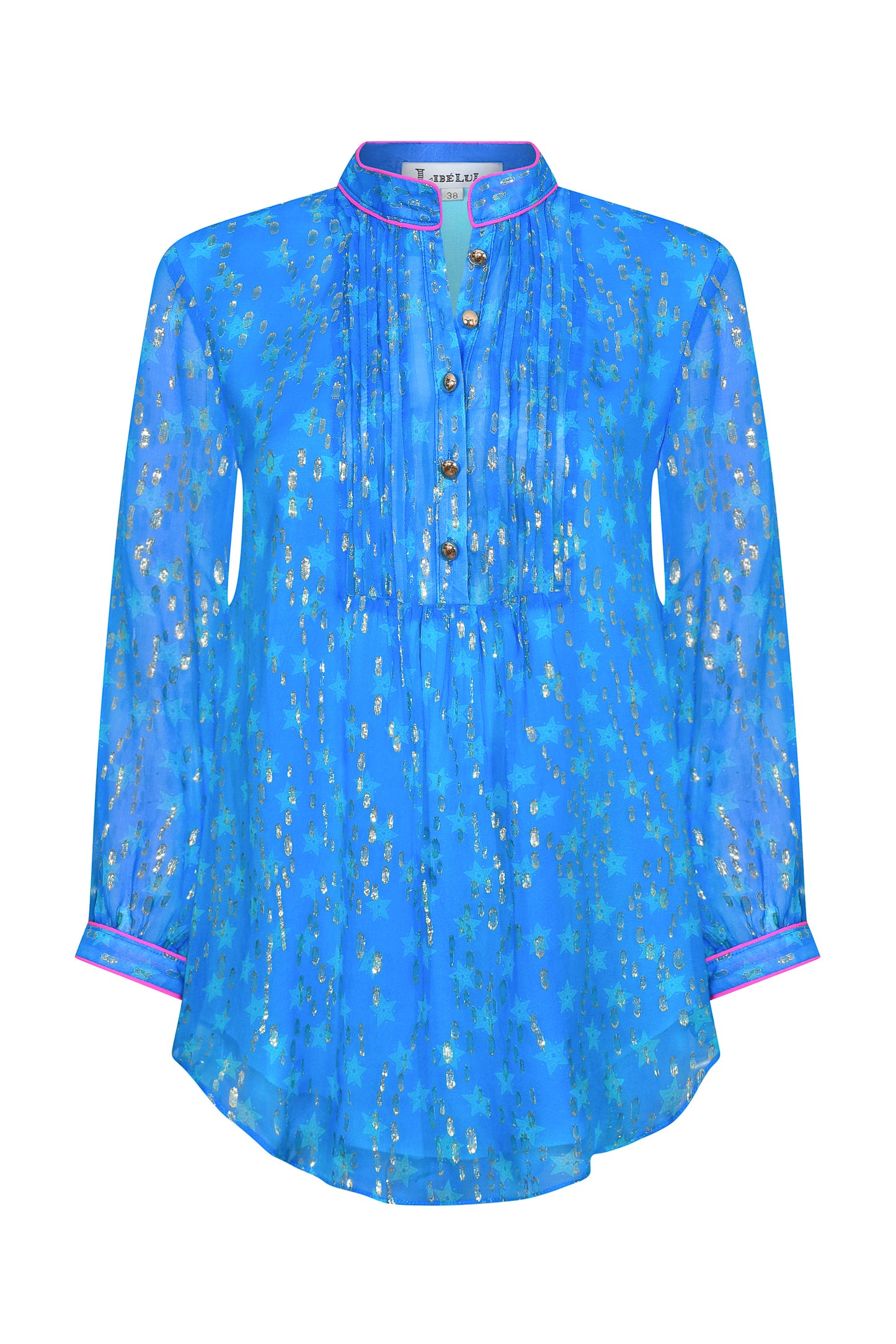 DELPHINE TOP | MOROCCAN STAR PRINT
