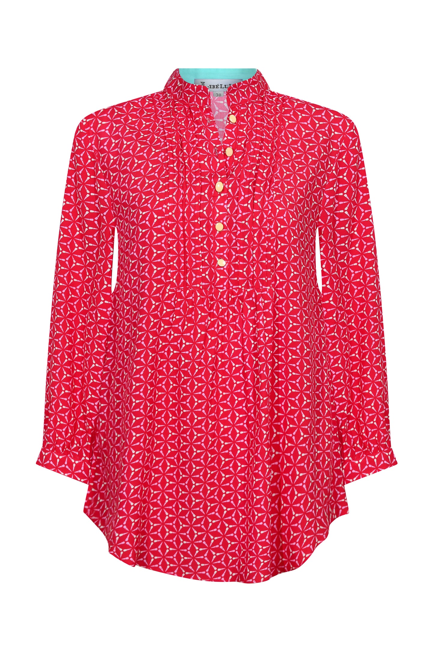 DELPHINE TOP | SPINNING PRINT