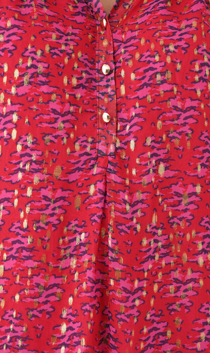HARTFORD DRESS  | CHRISTMAS CAMO PRINT