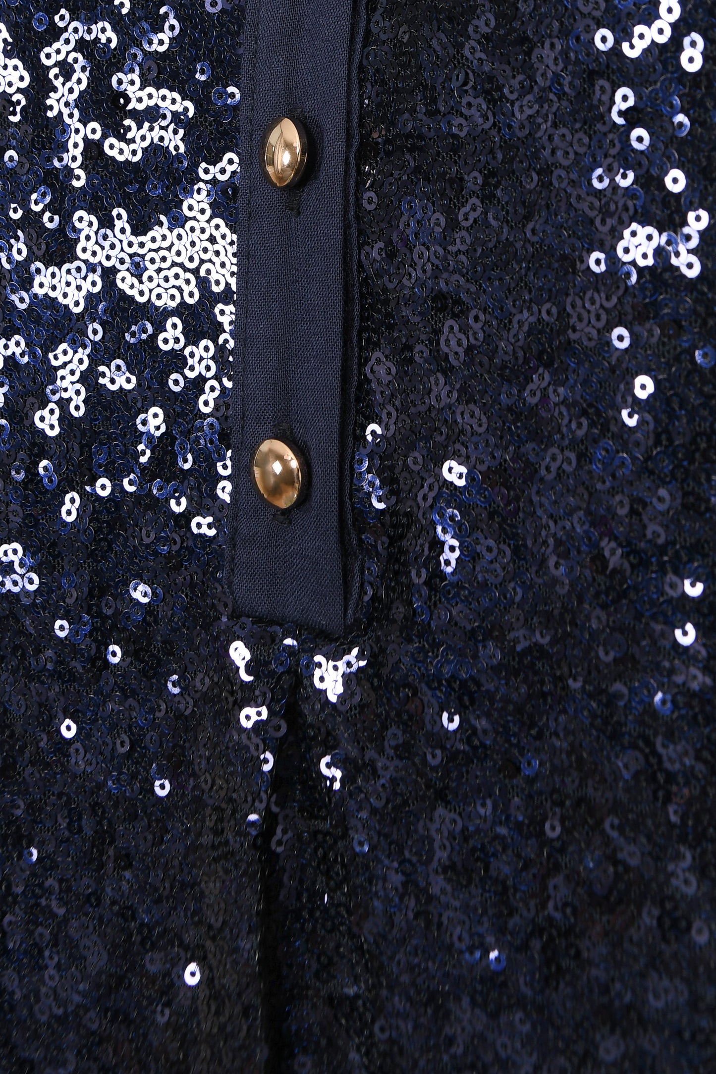HARTFORD DRESS | BLUE SEQUINS