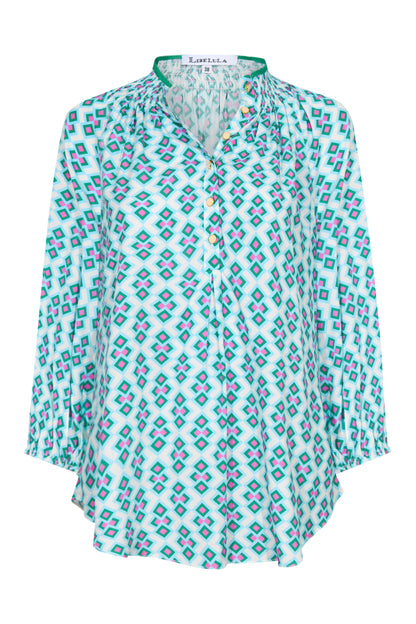 HARTFORD TOP | CRAZY PAV PRINT