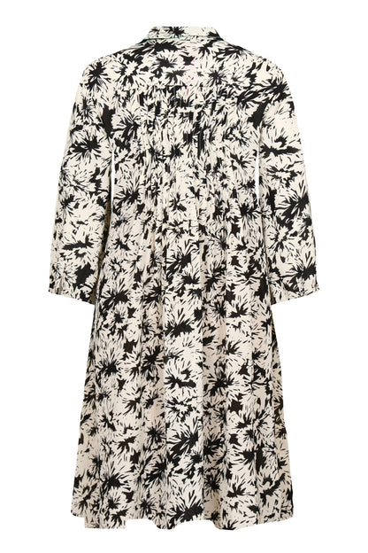 ISLA SHIRT DRESS | FLOWER SPLAT PRINT