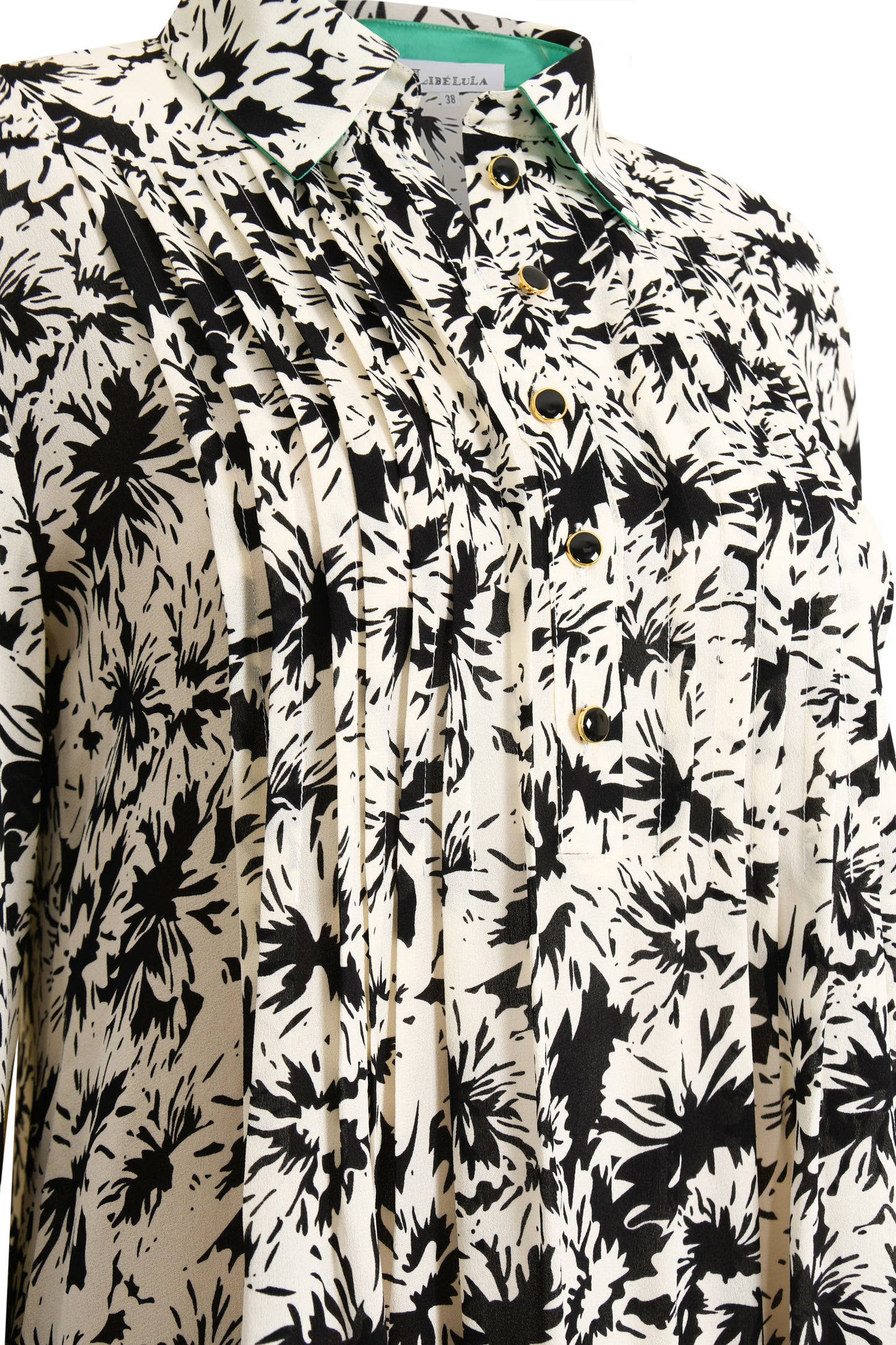 ISLA SHIRT DRESS | FLOWER SPLAT PRINT