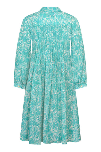 ISLA SHIRT DRESS | FLUTTER PRINT