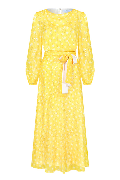 MIDI JOJO DRESS | MOROCCAN STAR PRINT
