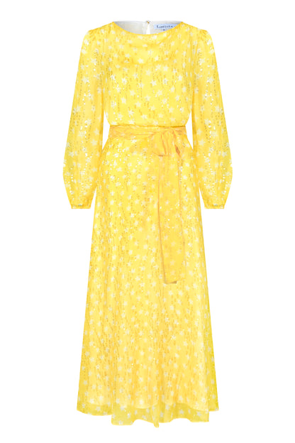 MIDI JOJO DRESS | MOROCCAN STAR PRINT