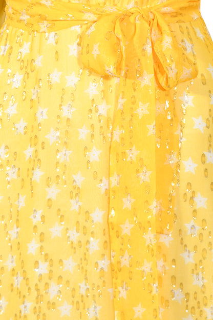 MIDI JOJO DRESS | MOROCCAN STAR PRINT