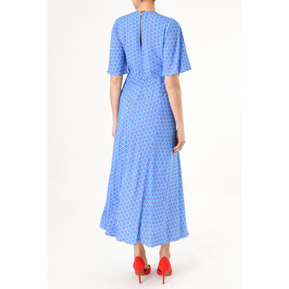 MIDI JESSIE DRESS | SPINNING PRINT
