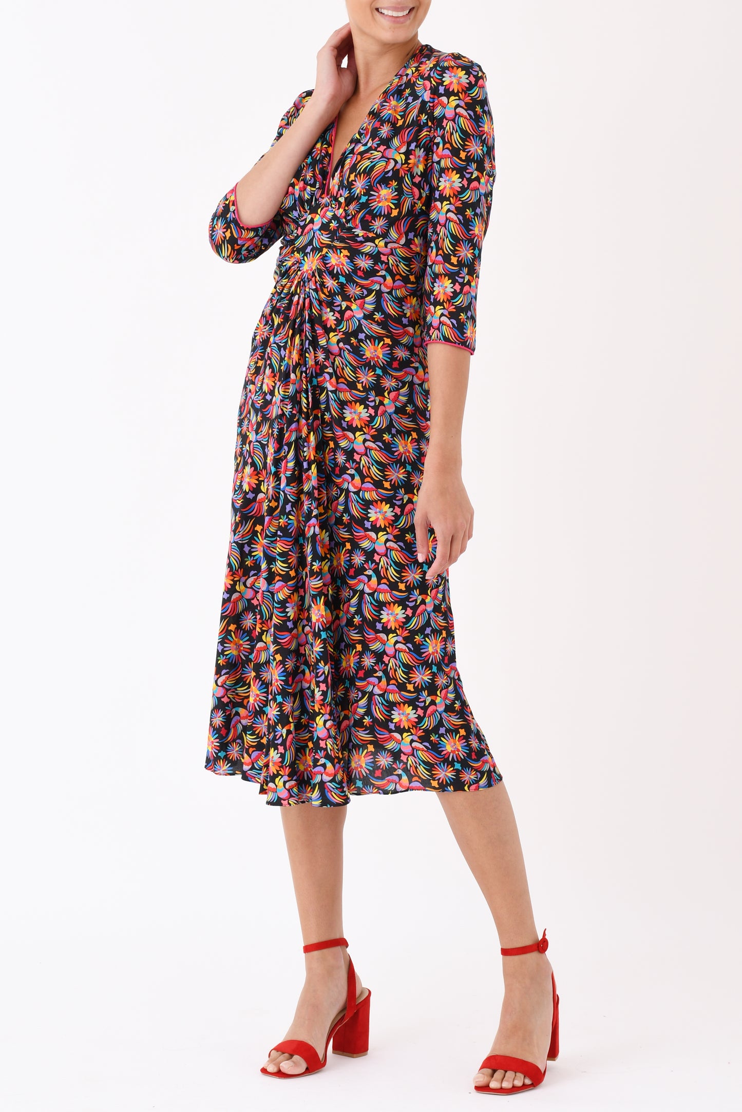 JESSIE DRESS | MEXI PRINT