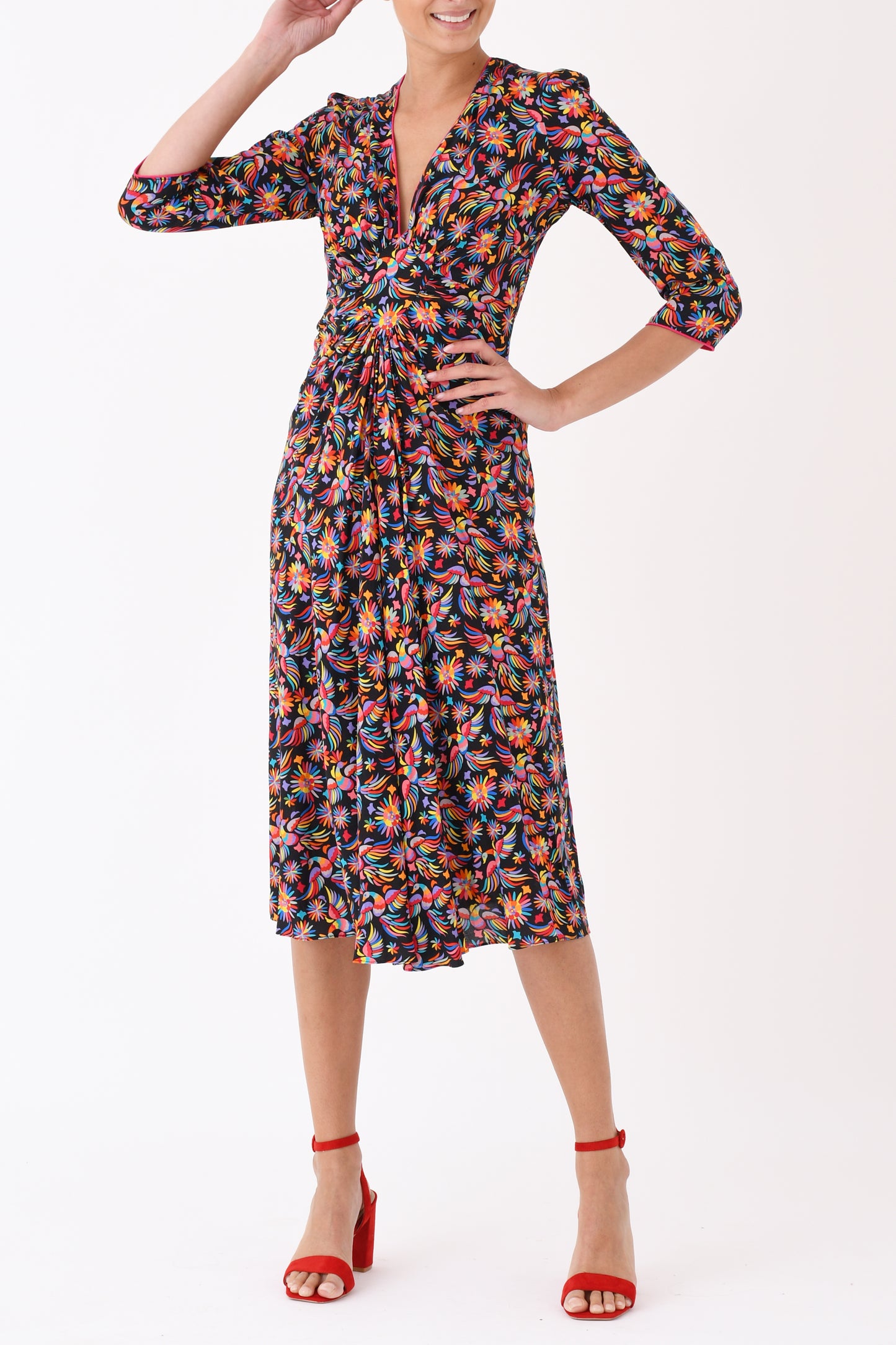 JESSIE DRESS | MEXI PRINT