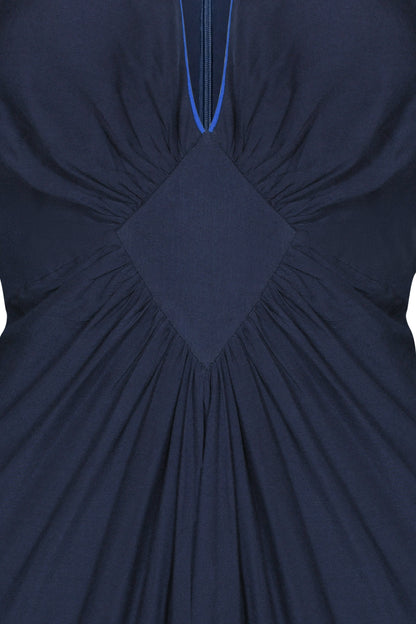 JESSIE DRESS | NAVY RAYON