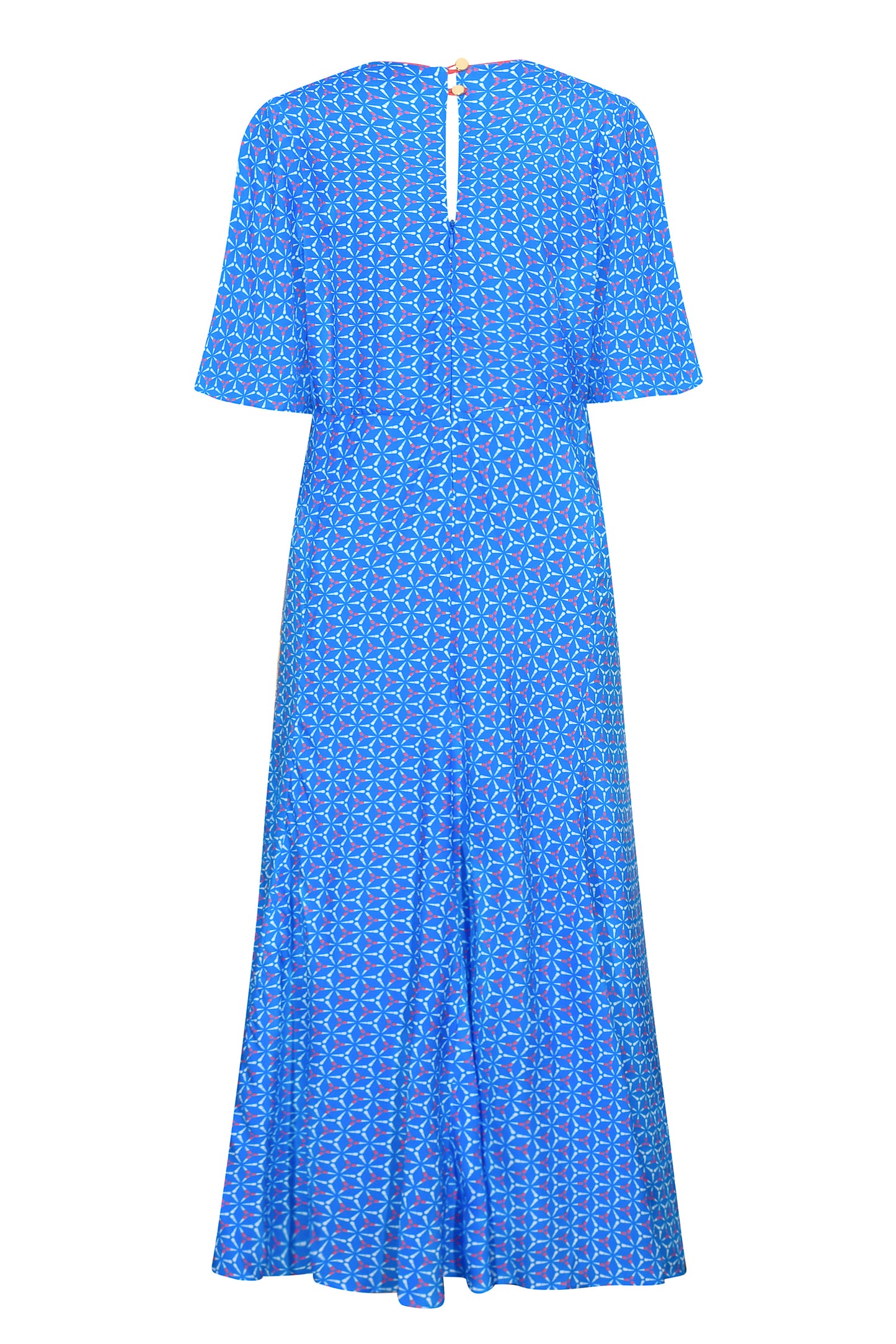 MIDI JESSIE DRESS | SPINNING PRINT