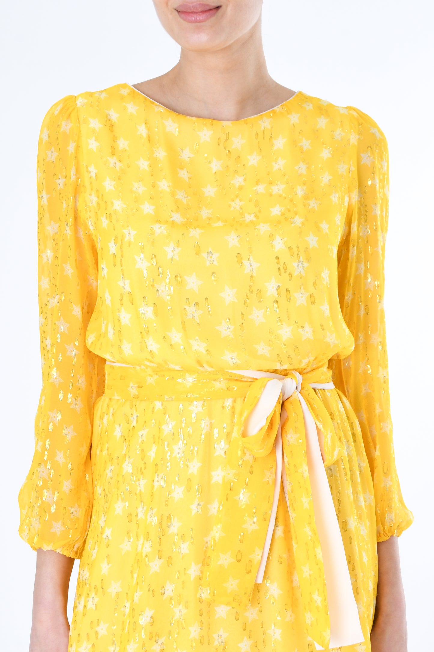 MIDI JOJO DRESS | MOROCCAN STAR PRINT