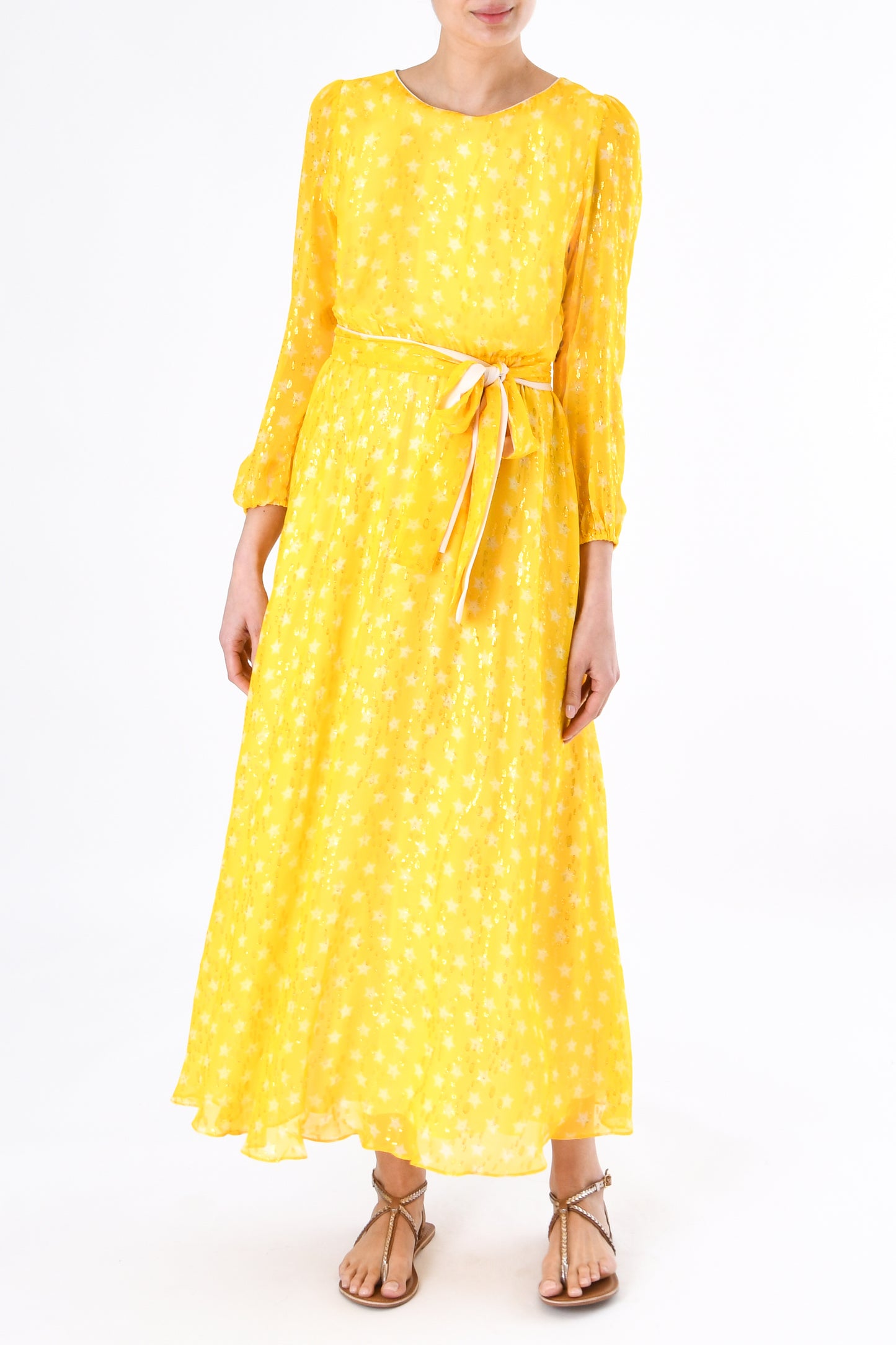 MIDI JOJO DRESS | MOROCCAN STAR PRINT