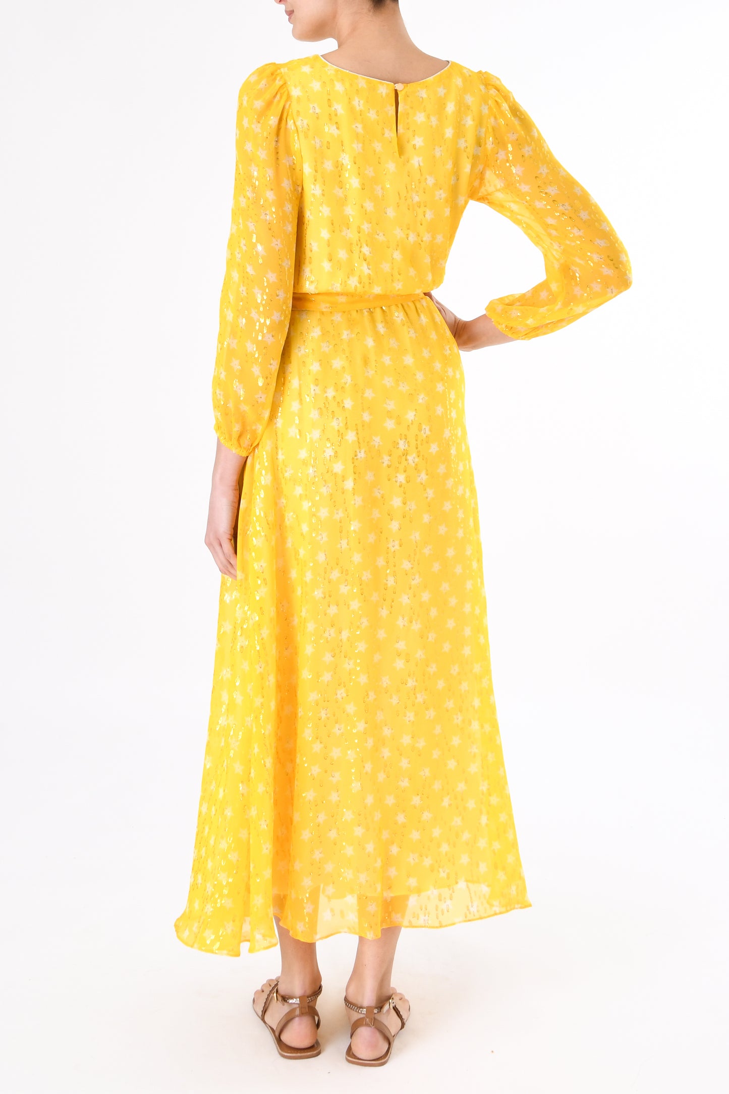 MIDI JOJO DRESS | MOROCCAN STAR PRINT