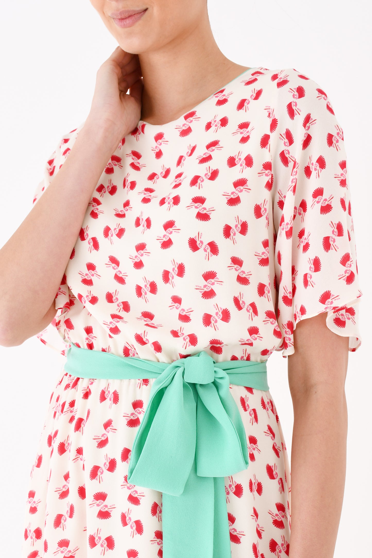 JOJO DRESS | LARGE HIAWATHA PRINT