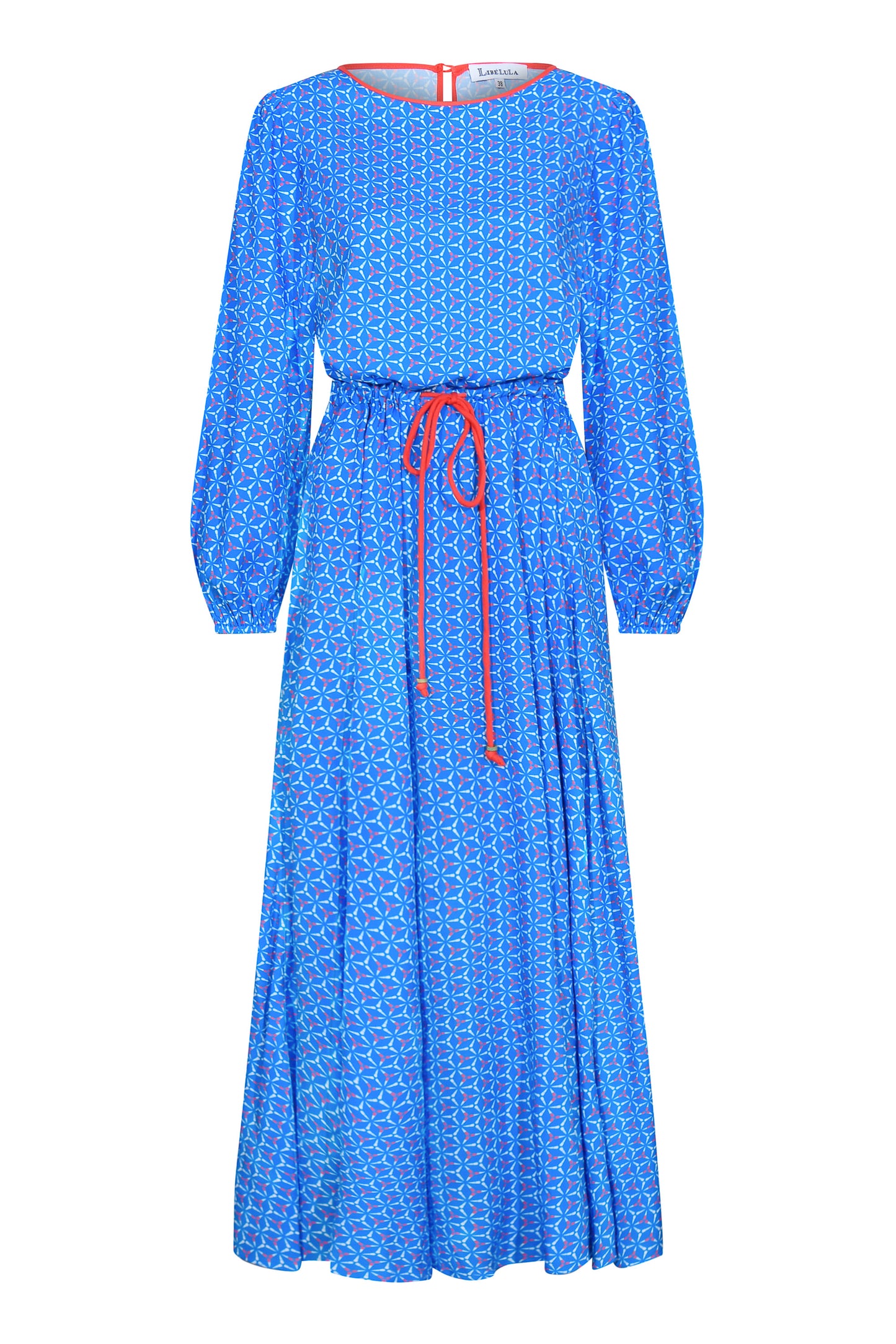 MIDI JOJO DRESS | SPINNING PRINT