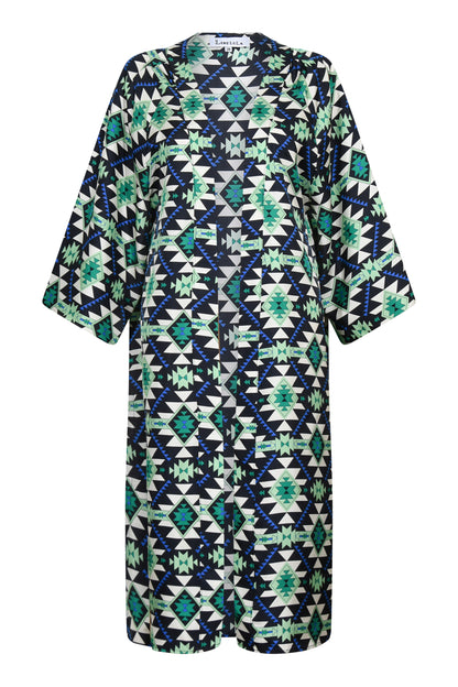 KIMONO | GEOTRI SILK TWILL