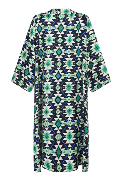 KIMONO | GEOTRI SILK TWILL