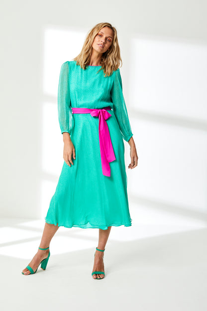 MIDI JOJO DRESS | ORGANIC PRINT