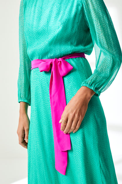 MIDI JOJO DRESS | ORGANIC PRINT
