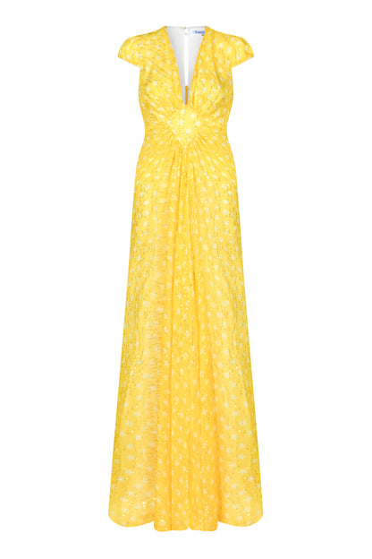 LONG JESSIE DRESS | MOROCCAN STAR PRINT