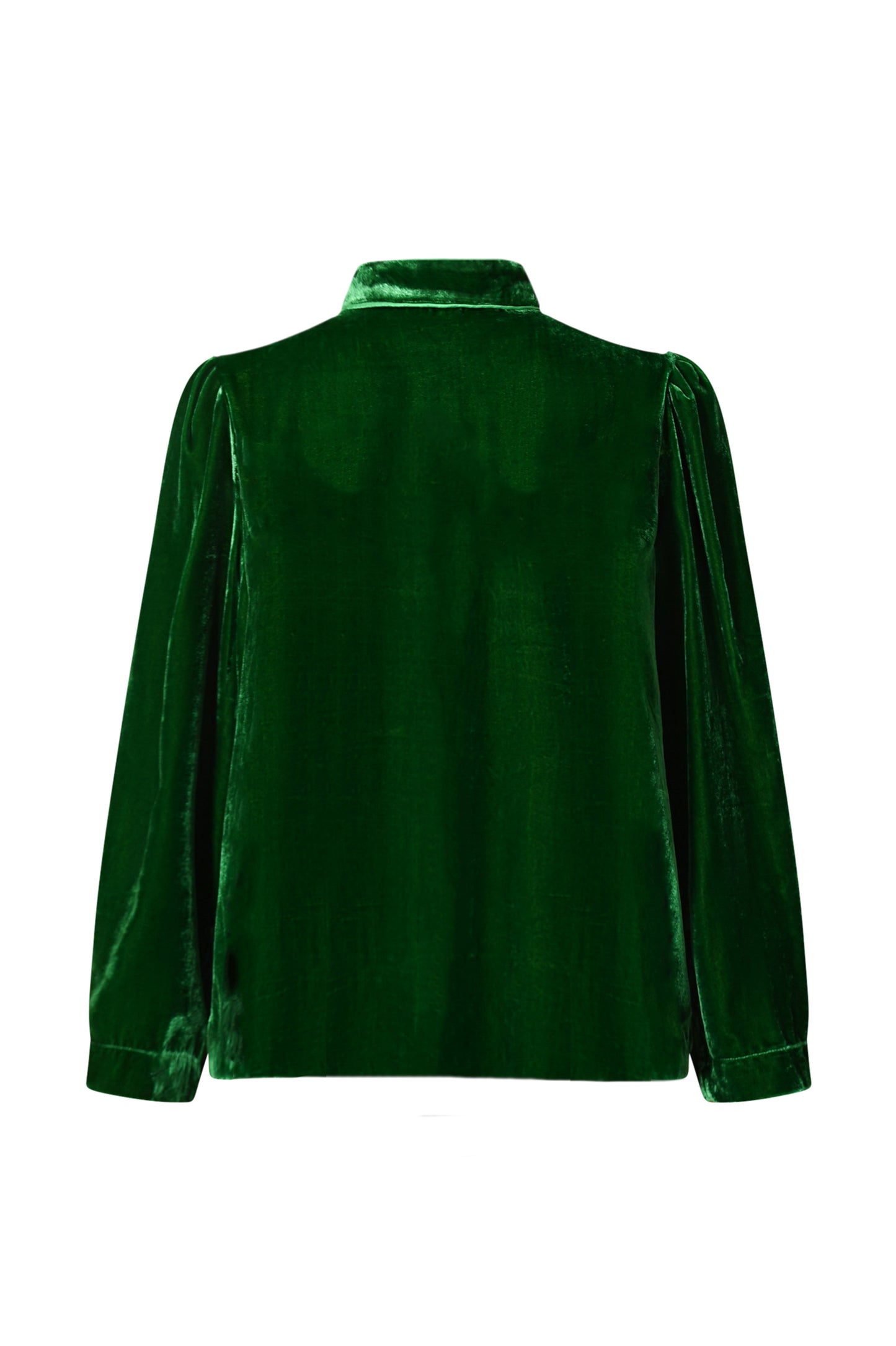 LAURA JACKET | GREEN VELVET