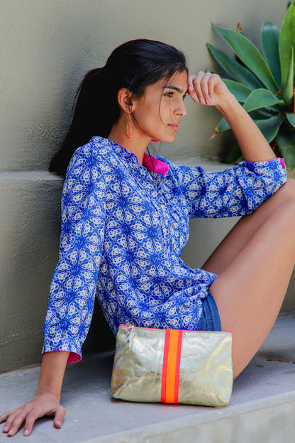DELPHINE TOP | STARTRACK PRINT