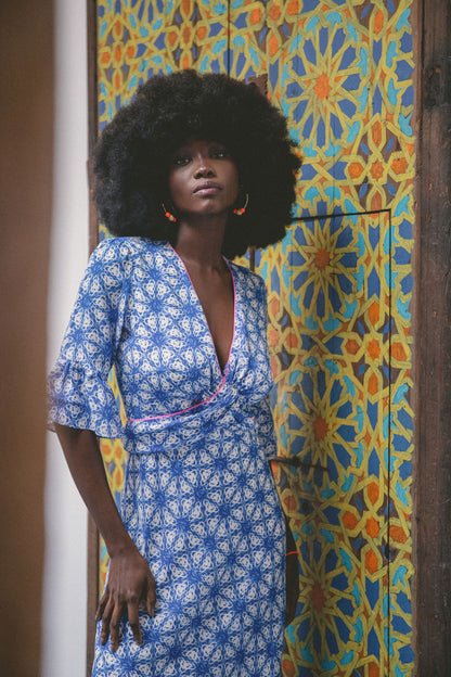 MILLIE DRESS | STARTRACK PRINT