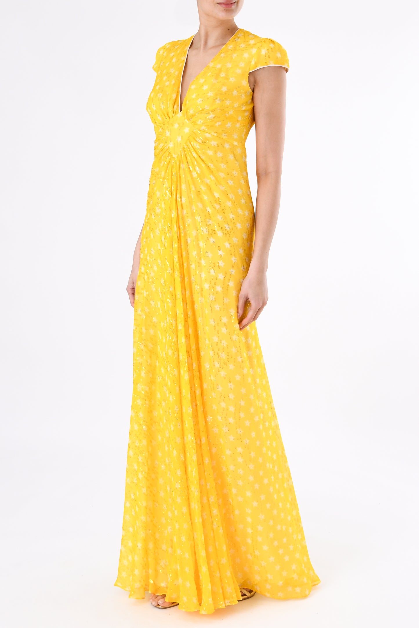 LONG JESSIE DRESS | MOROCCAN STAR PRINT