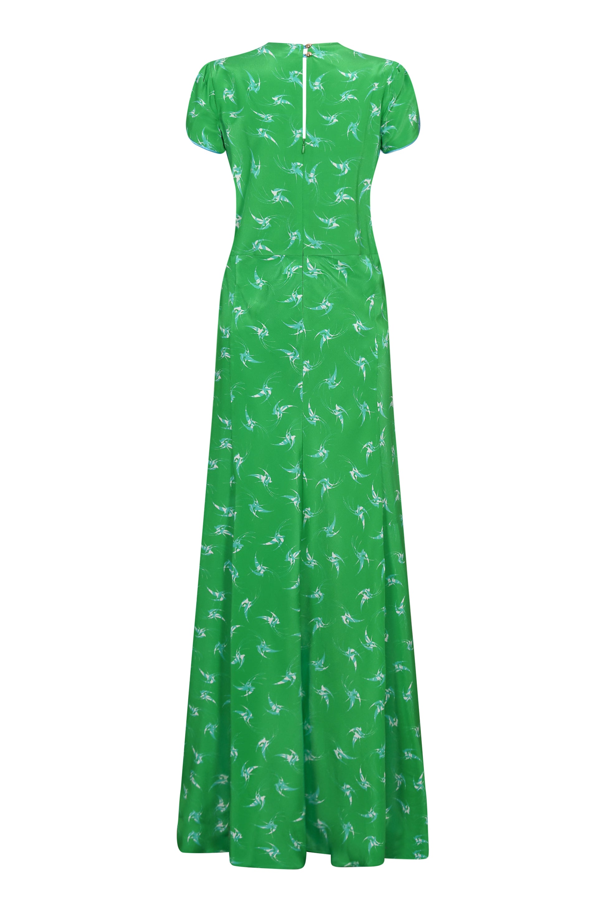 Elegant silk georgette gown for formal occasions