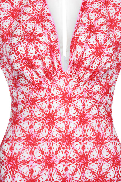MIDI TAMARA DRESS | STARTRACK PRINT