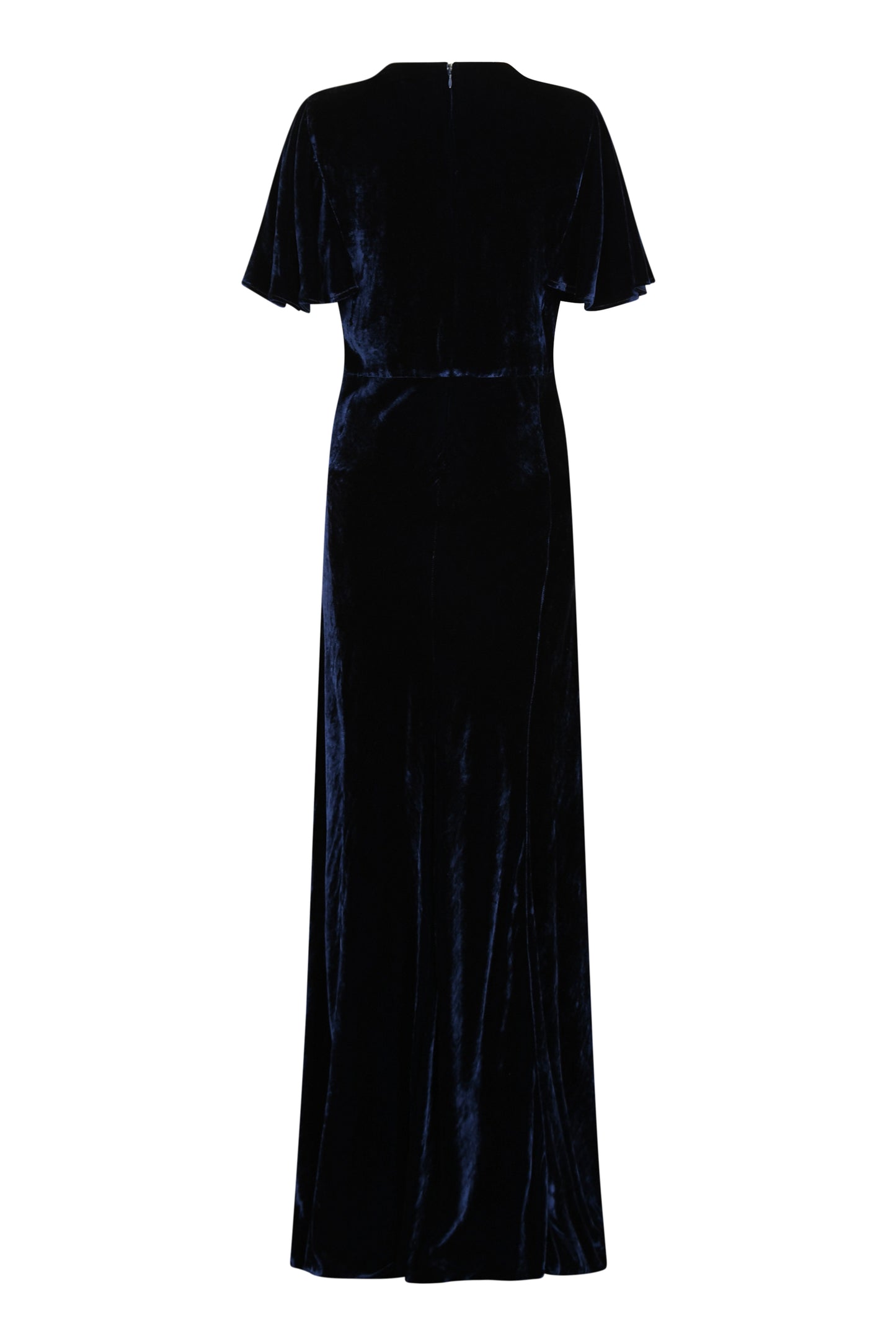 LONG TAMMIM DRESS | NAVY VELVET
