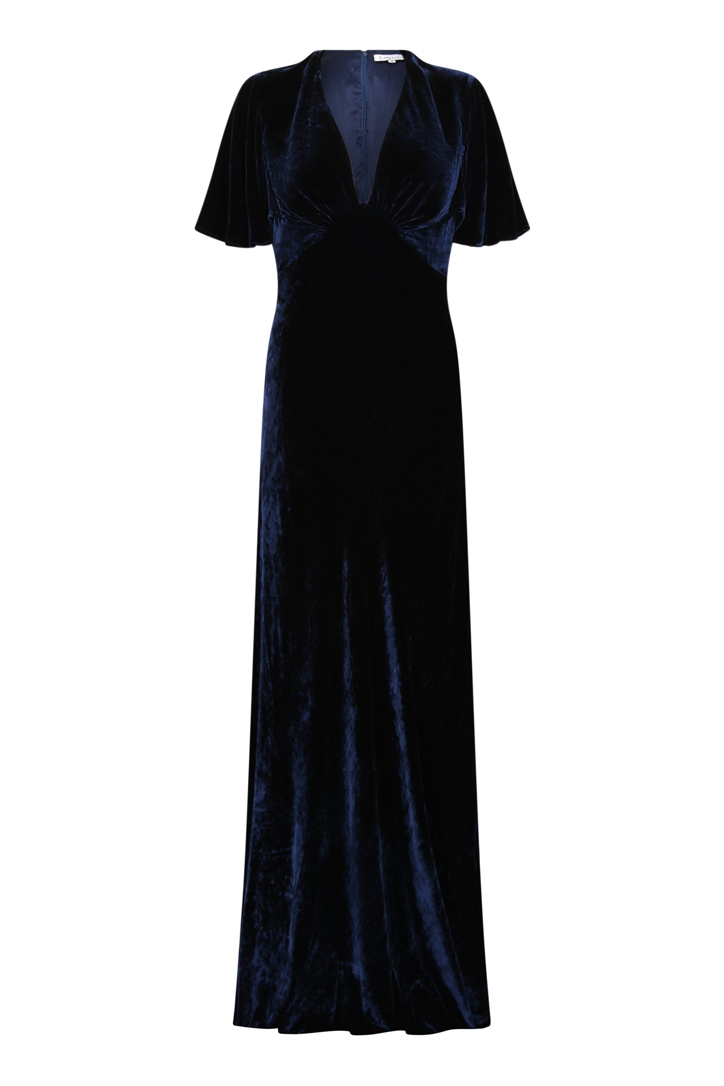 LONG TAMMIM DRESS | NAVY VELVET