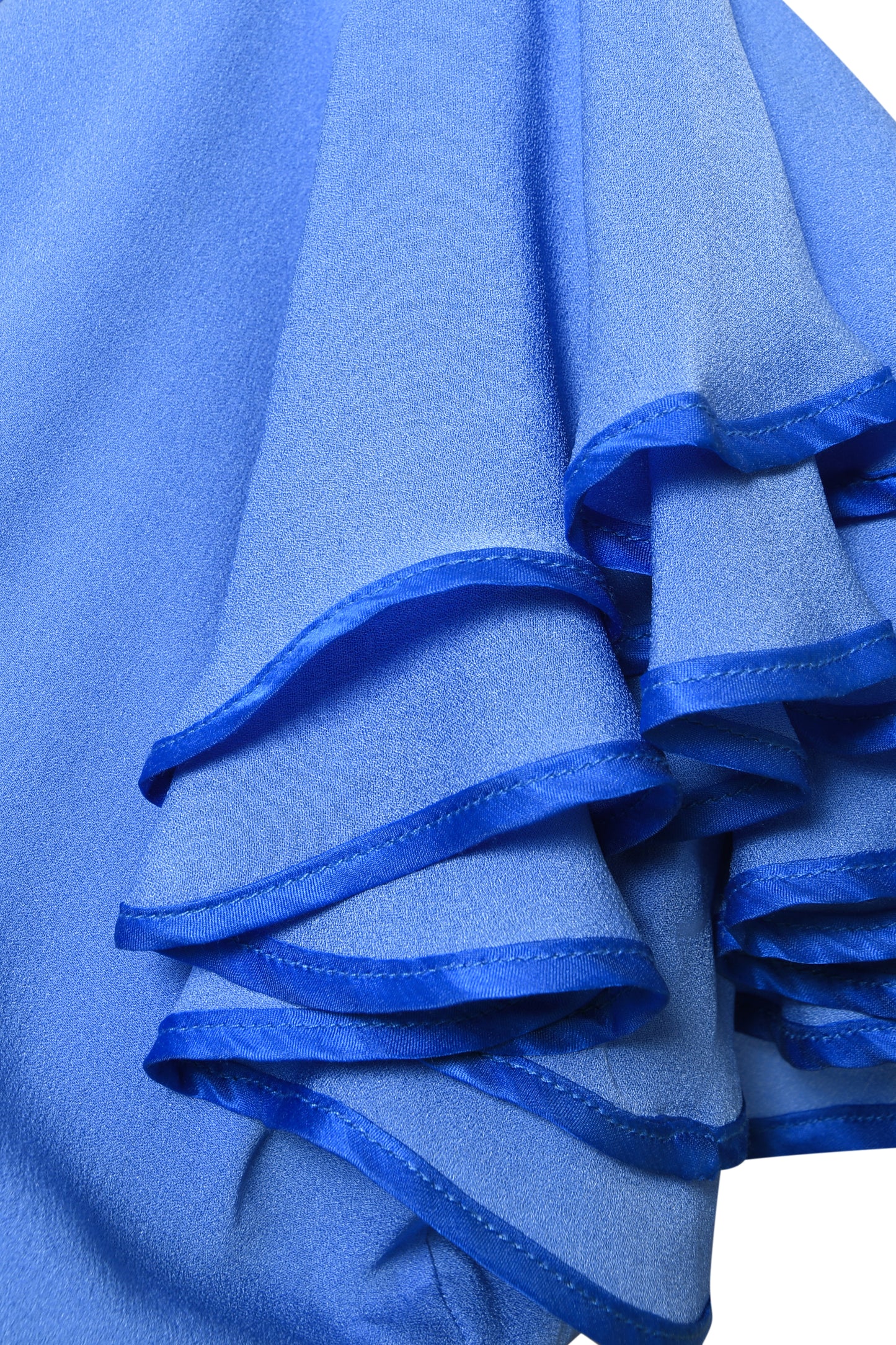 LONG WILLOW DRESS | POWDERY BLUE SILK GEORGETTE