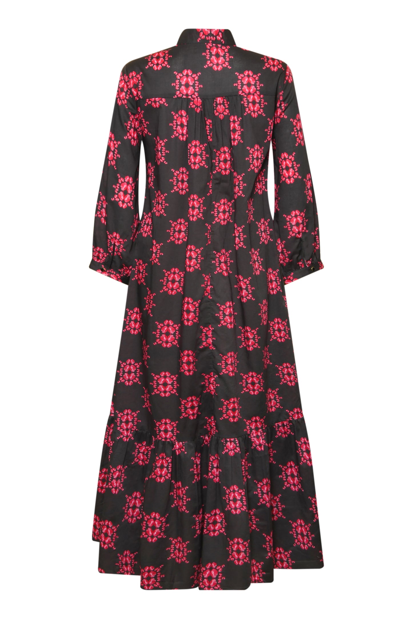 LONGER CLAUDE DRESS | KALEIDOSCOPE BLOOM COTTON