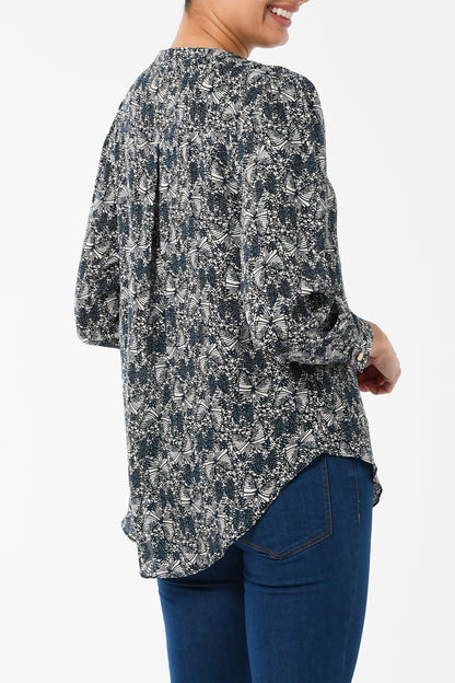 MAGGIE TOP | FLUTTER PRINT