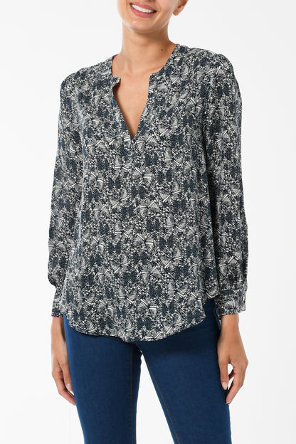 MAGGIE TOP | FLUTTER PRINT