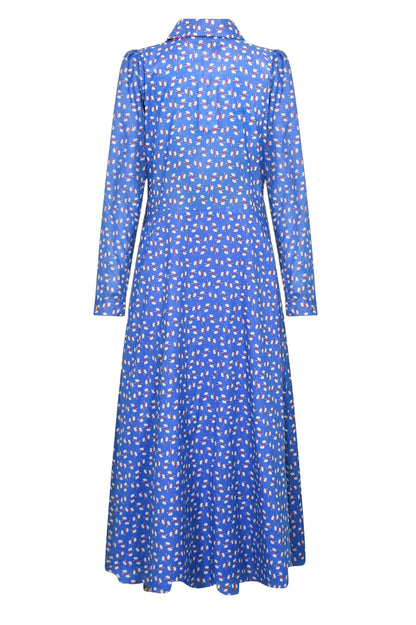 MIDI LUCINDA SHIRT DRESS | MINI HIAWATHA PRINT